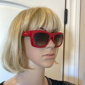 Valentino V691S Red Sunglasses